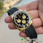 N Factory Rolex Daytona 7750/4310/4131 Movement 40mm 904L steel Luminous Black Face Watch